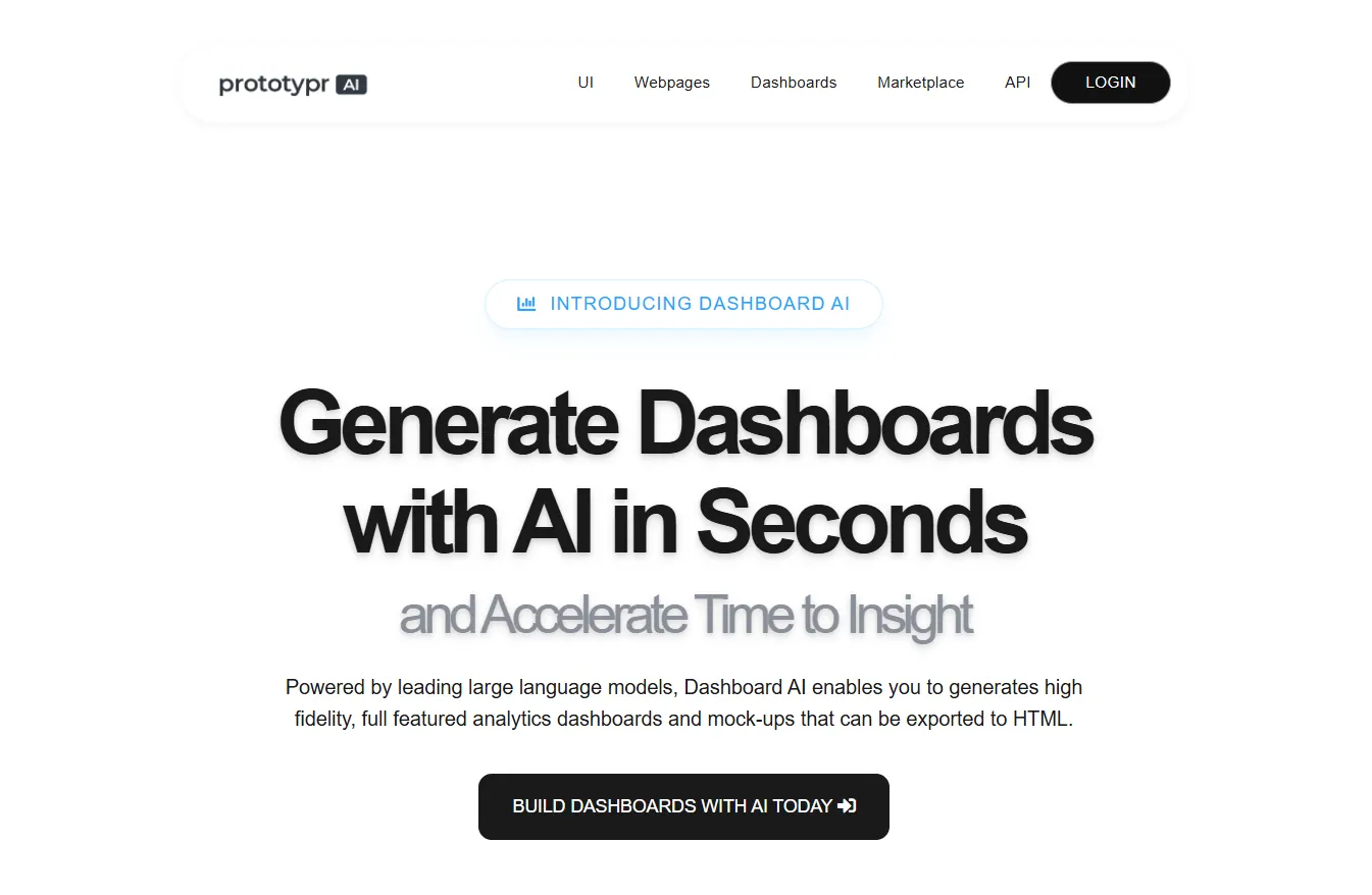 Dashboard AI
