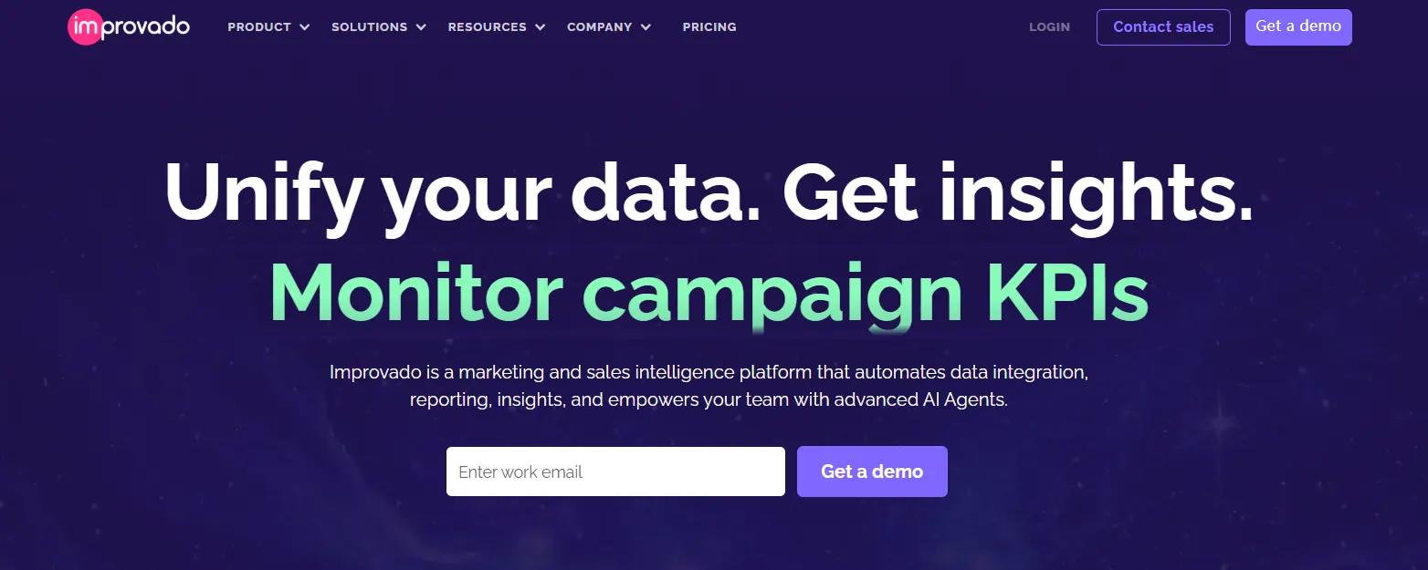Prescriptive Analytics Tools-Improvado
