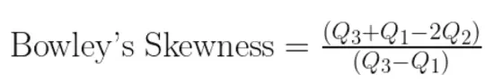 Bowley’s skewness equation