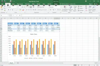 Creando un gráfico a partir de datos en Excel 3