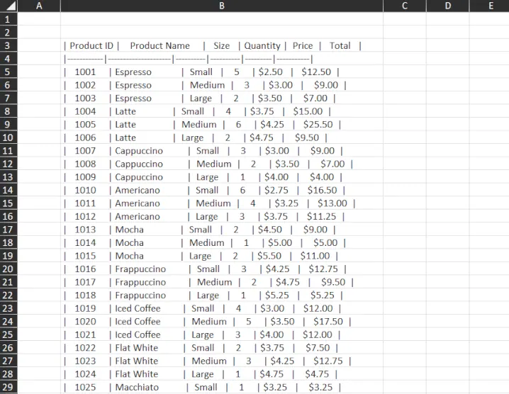 Messy Excel data exported from a third-party system 1