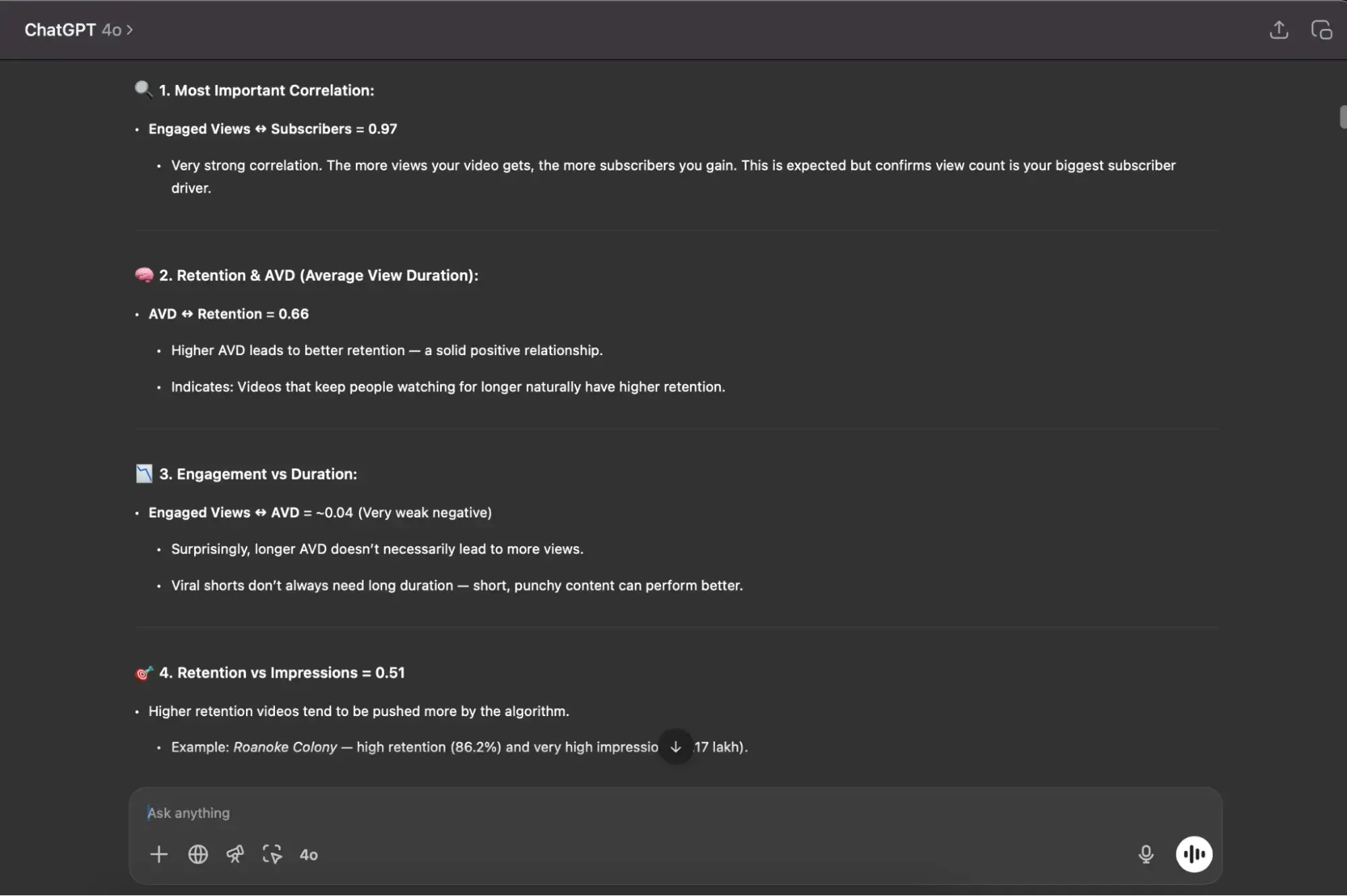 Respuesta de análisis de ChatGPT mostrada en el artículo original Respuesta de análisis de ChatGPT mostrada en el artículo original
