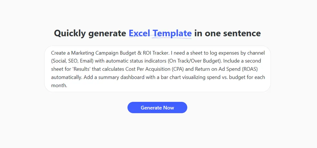 Describe to Generate