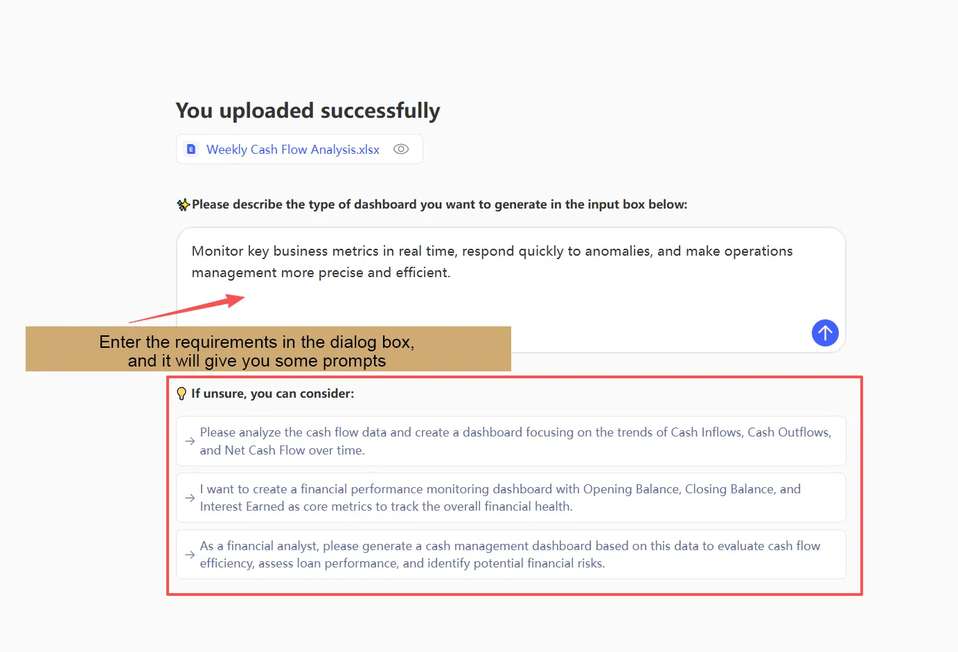 Tell RowSpeak What You Need