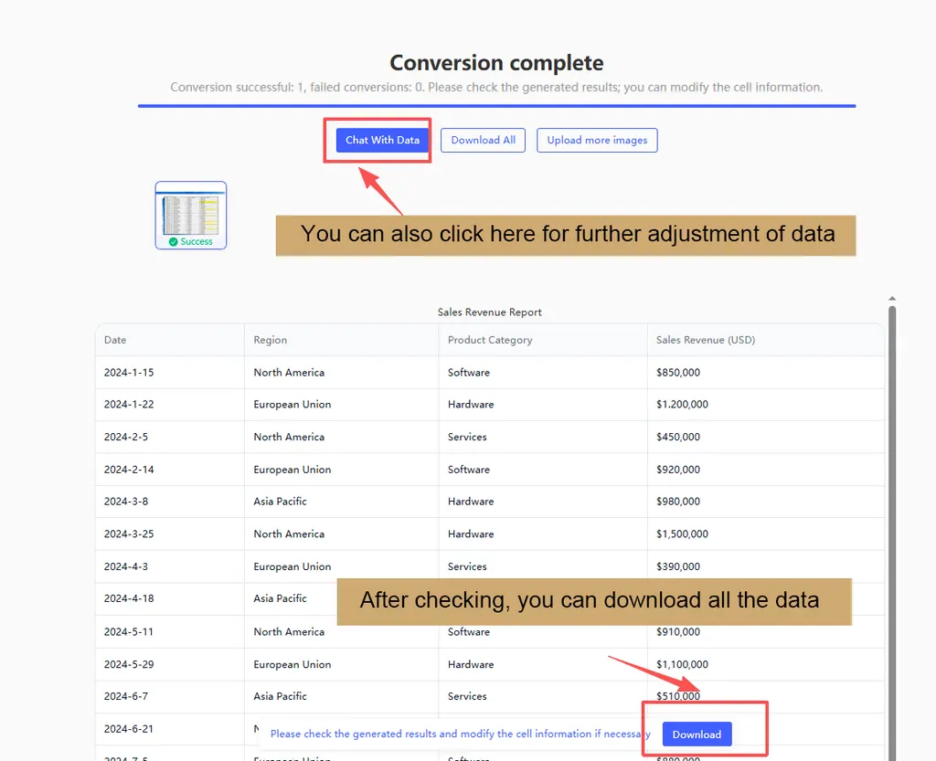 Vorschau & Bearbeiten
