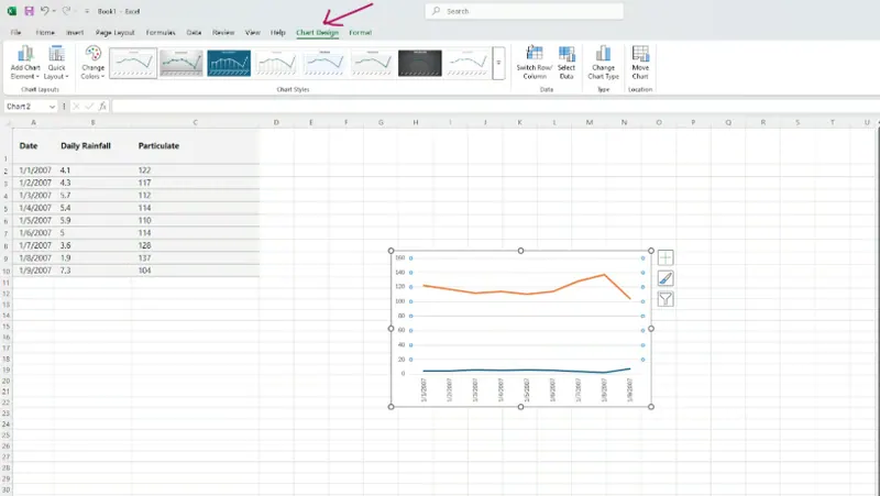 Enhancing Excel Line Graphs for Better Visualization 12