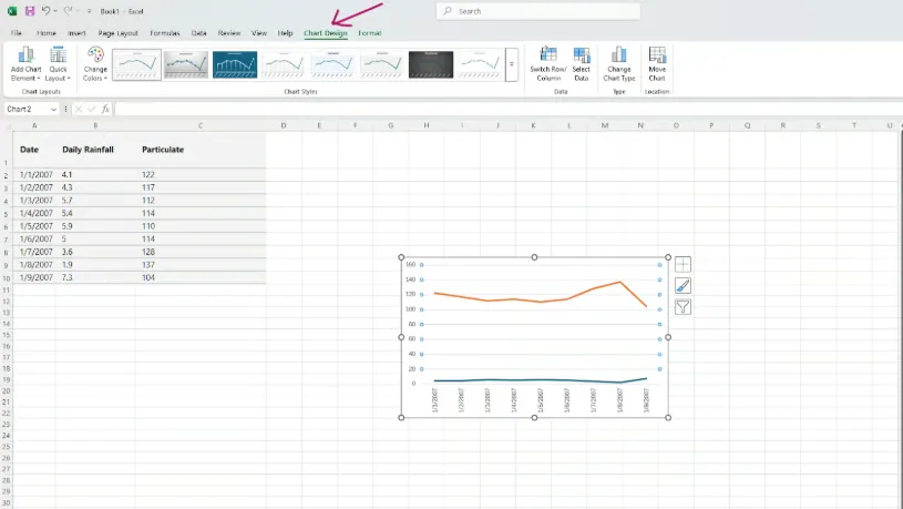 Enhancing Excel Line Graphs for Better Visualization 12