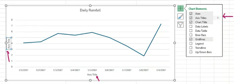 Changing the graph labels 8
