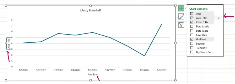 Changing the graph labels 8