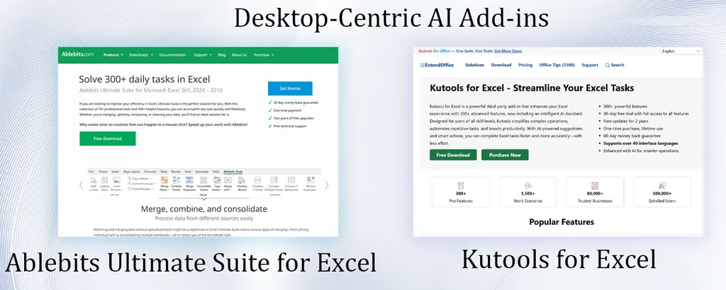 Suplementos de IA Centrados no Desktop