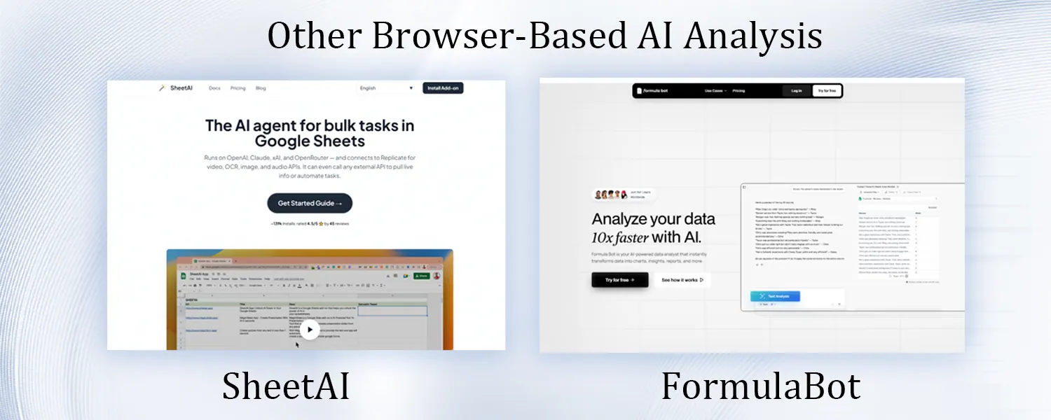 Browser-Based AI Analysis