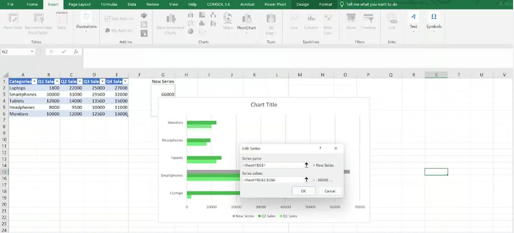 Wählen Sie die Daten im Diagramm aus und ändern Sie das Format zurück zu "Datum" 5