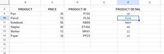 Showing results using IF and VLOOKUP. 13