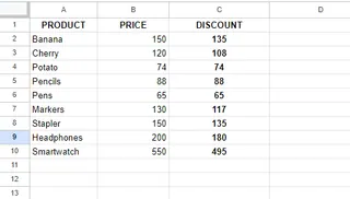 Using VLOOKUP with IF for Calculating the discounts on products whose prices are greater than 100. 17