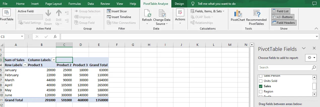 Formatting an Excel chart Formatting an Excel chart