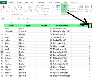 Application d'un filtre 15