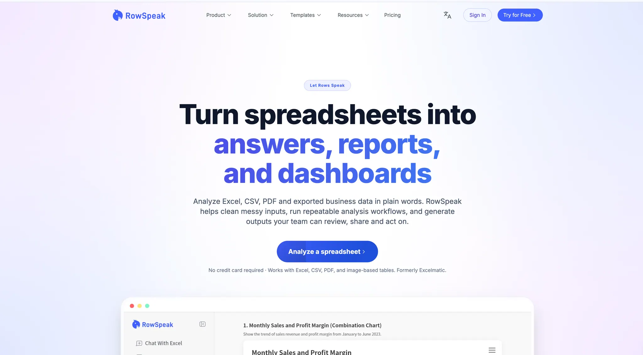 home page