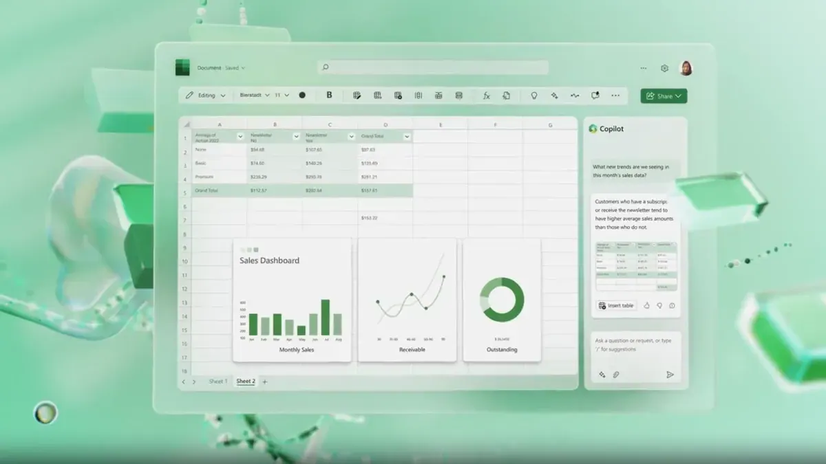 Microsoft Copilot for Excel