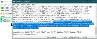 Desproteger la hoja usando la extensión de archivo zip en Excel. 5