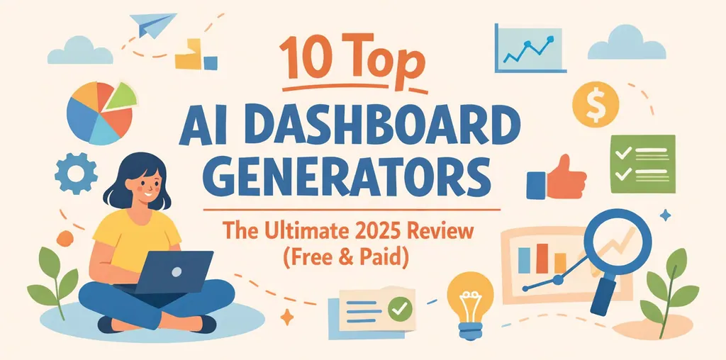 10 Top KI-Dashboard-Generatoren: Die ultimative Review 2025 (Kostenlos & Bezahlt)