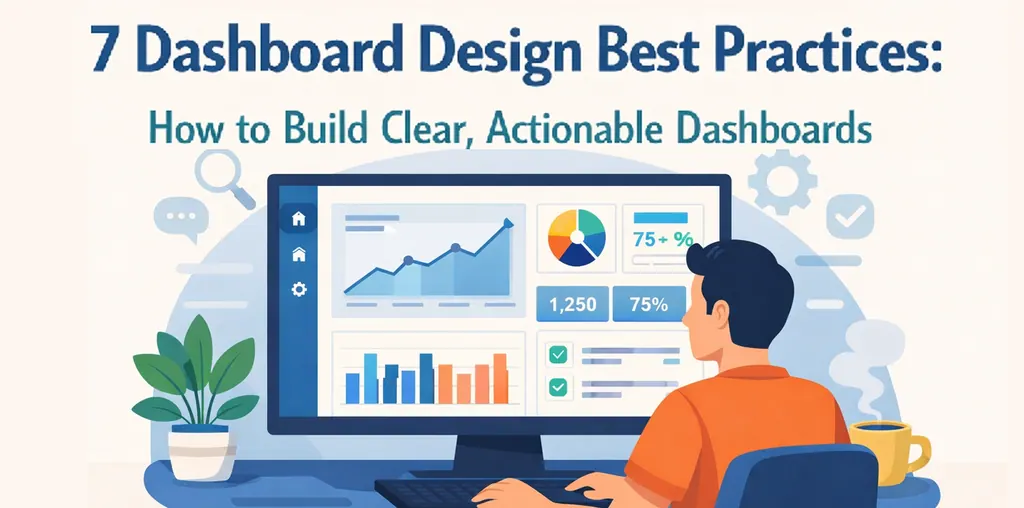 7 Best Practices für Dashboard-Design: So erstellen Sie klare, handlungsorientierte Dashboards