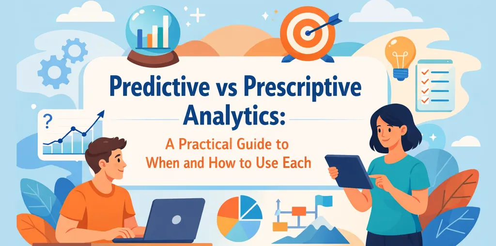 Predictive vs Prescriptive Analytics: A Practical Guide to When and How to Use Each Predictive vs Prescriptive Analytics: A Practical Guide to When and How to Use Each