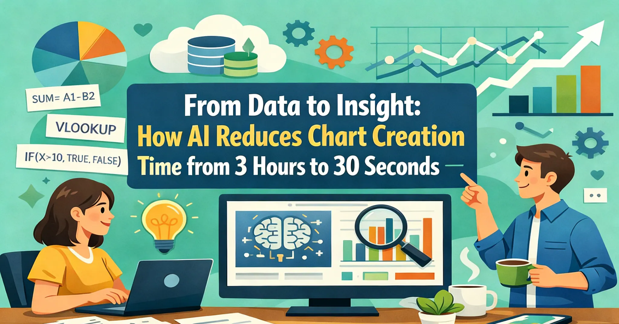 From Data to Insight: How AI Reduces Chart Creation Time from 3 Hours to 30 Seconds