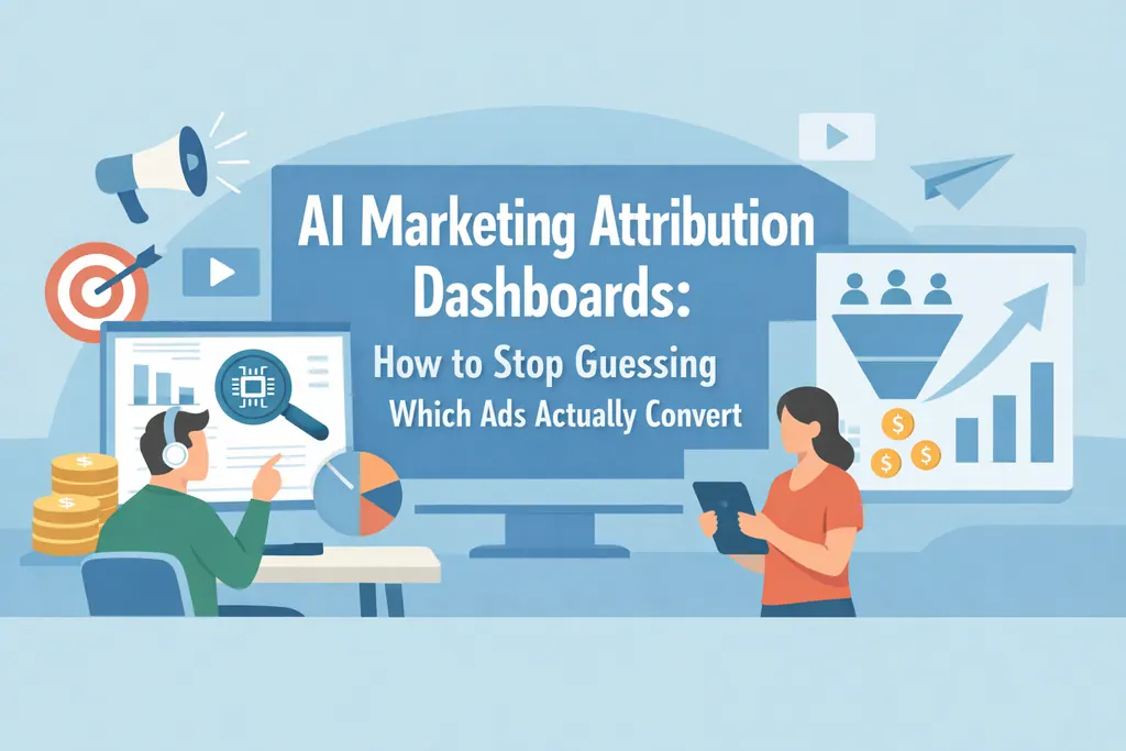 KI-Marketing-Attributions-Dashboards: Wie Sie aufhören zu raten, welche Anzeigen tatsächlich konvertieren