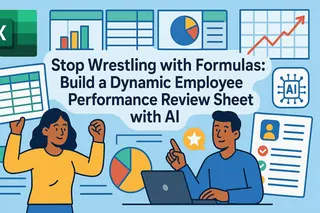 Stop Wrestling with Formulas: Build a Dynamic Employee Performance Review Sheet with AI