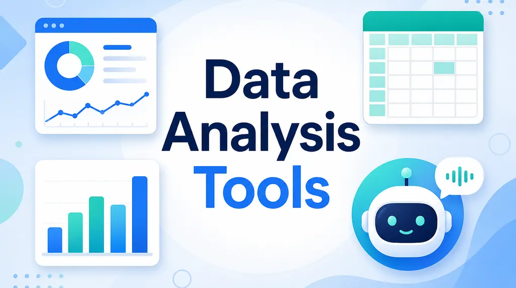 Best Data Analysis Tools in 2026: Excel, BI, AI, and Spreadsheet Tools Compared