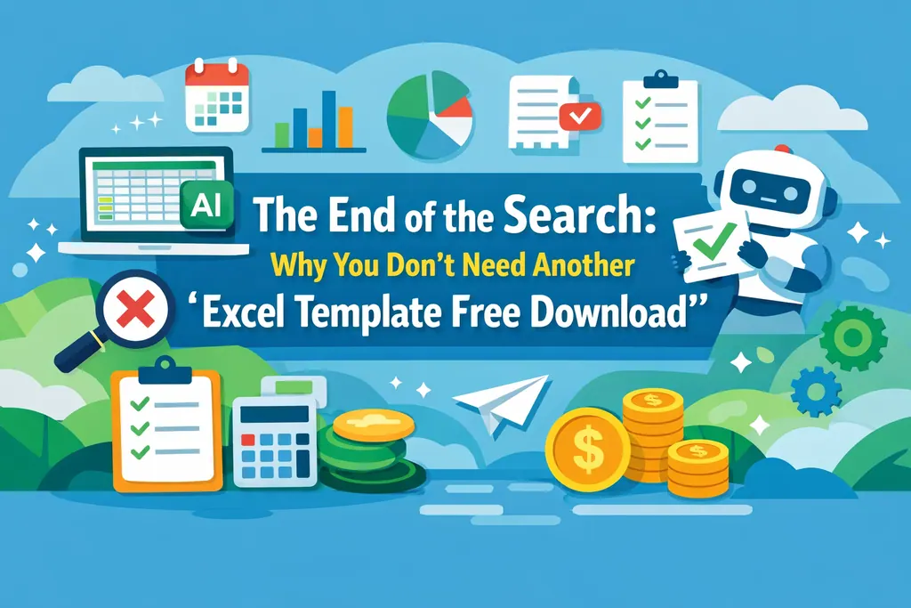 The End of the Search: Why You Don't Need Another 'Excel Template Free Download'