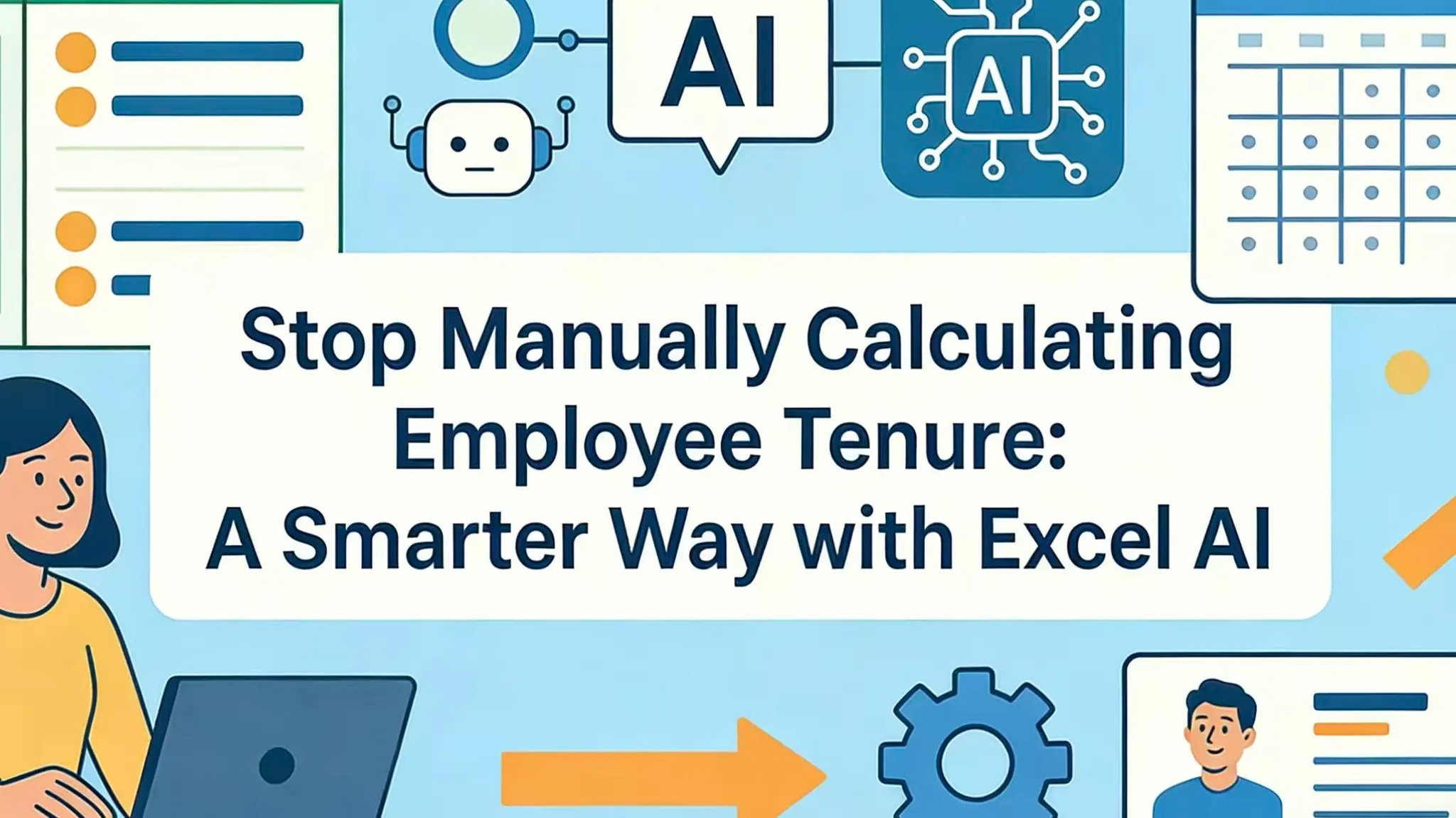 Stop Manually Calculating Employee Tenure: A Smarter Way with Excel AI