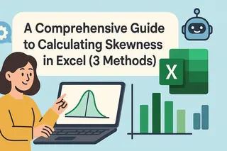 Guide complet pour calculer l'asymétrie dans Excel (3 méthodes)