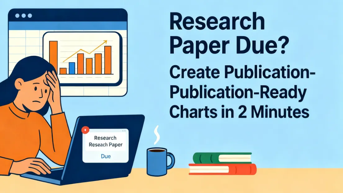 Research Paper Due? Create Publication-Ready Charts in 2 Minutes