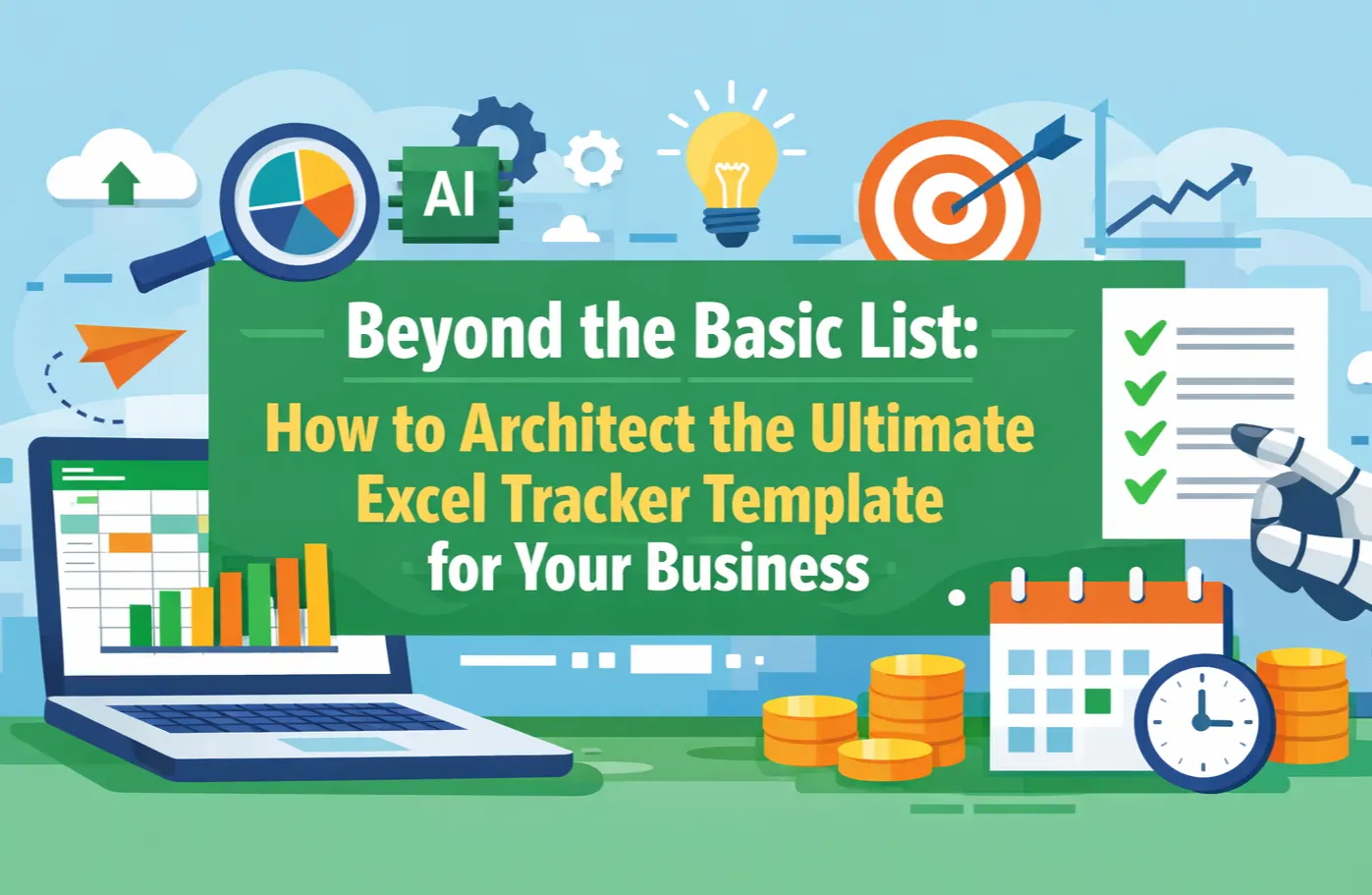 Jenseits der einfachen Liste: So entwerfen Sie die ultimative Excel-Tracker-Vorlage für Ihr Unternehmen