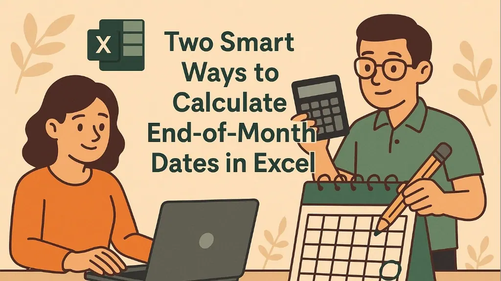 Zwei clevere Methoden zur Berechnung von Monatsenddaten in Excel Zwei clevere Methoden zur Berechnung von Monatsenddaten in Excel