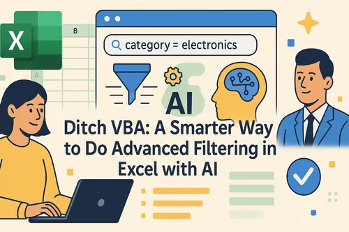 Ditch VBA: A Smarter Way to Do Advanced Filtering in Excel with AI