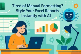¿Cansado del Formateo Manual? Dale Estilo a Tus Informes de Excel Instantáneamente con IA