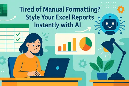 Tired of Manual Formatting? Style Your Excel Reports Instantly with AI