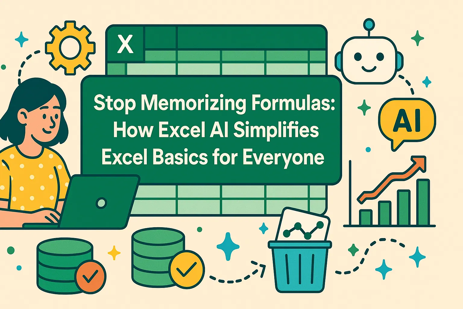 Stop Memorizing Formulas: How Excel AI Simplifies Excel Basics for Everyone