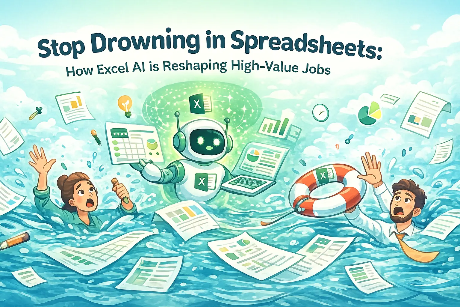 Stop Drowning in Spreadsheets: How Excel AI is Reshaping High-Value Jobs