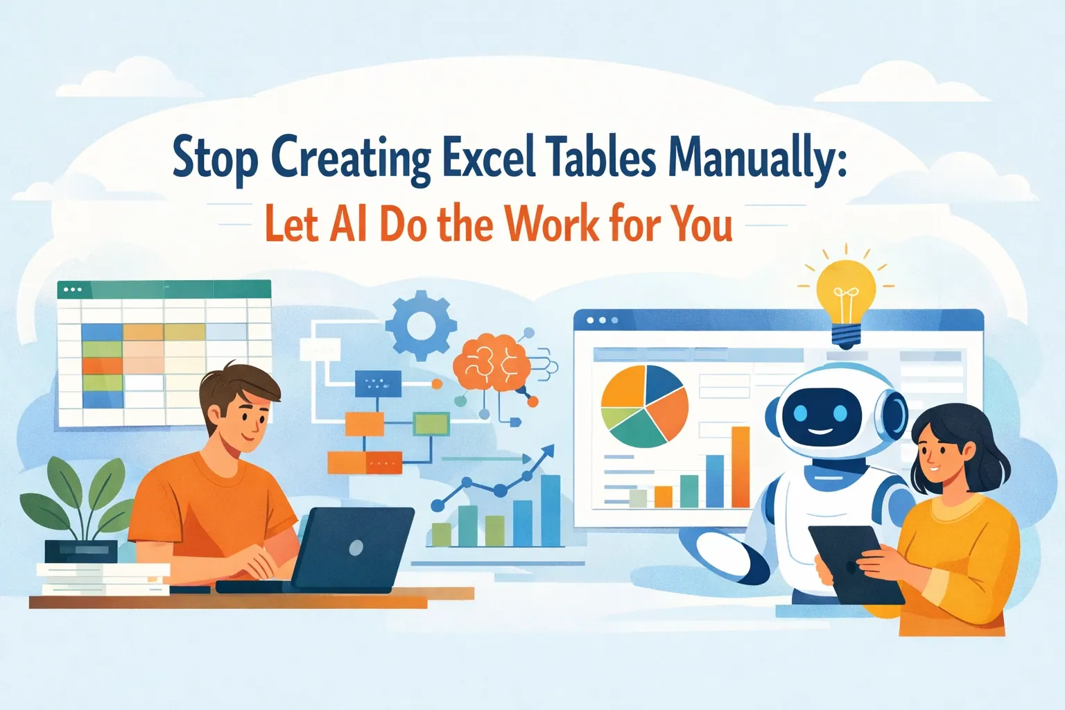 Stop Creating Excel Tables Manually: Let AI Do the Work for You