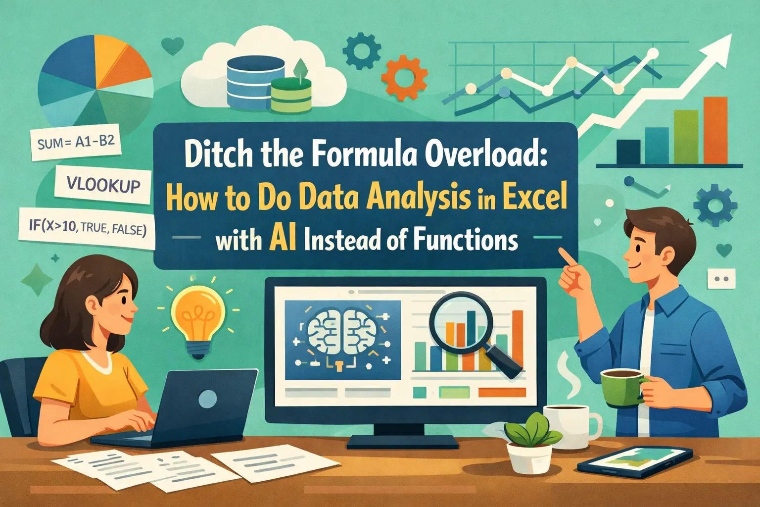 Ditch the Formula Overload: How to Do Data Analysis in Excel with AI Instead of Functions