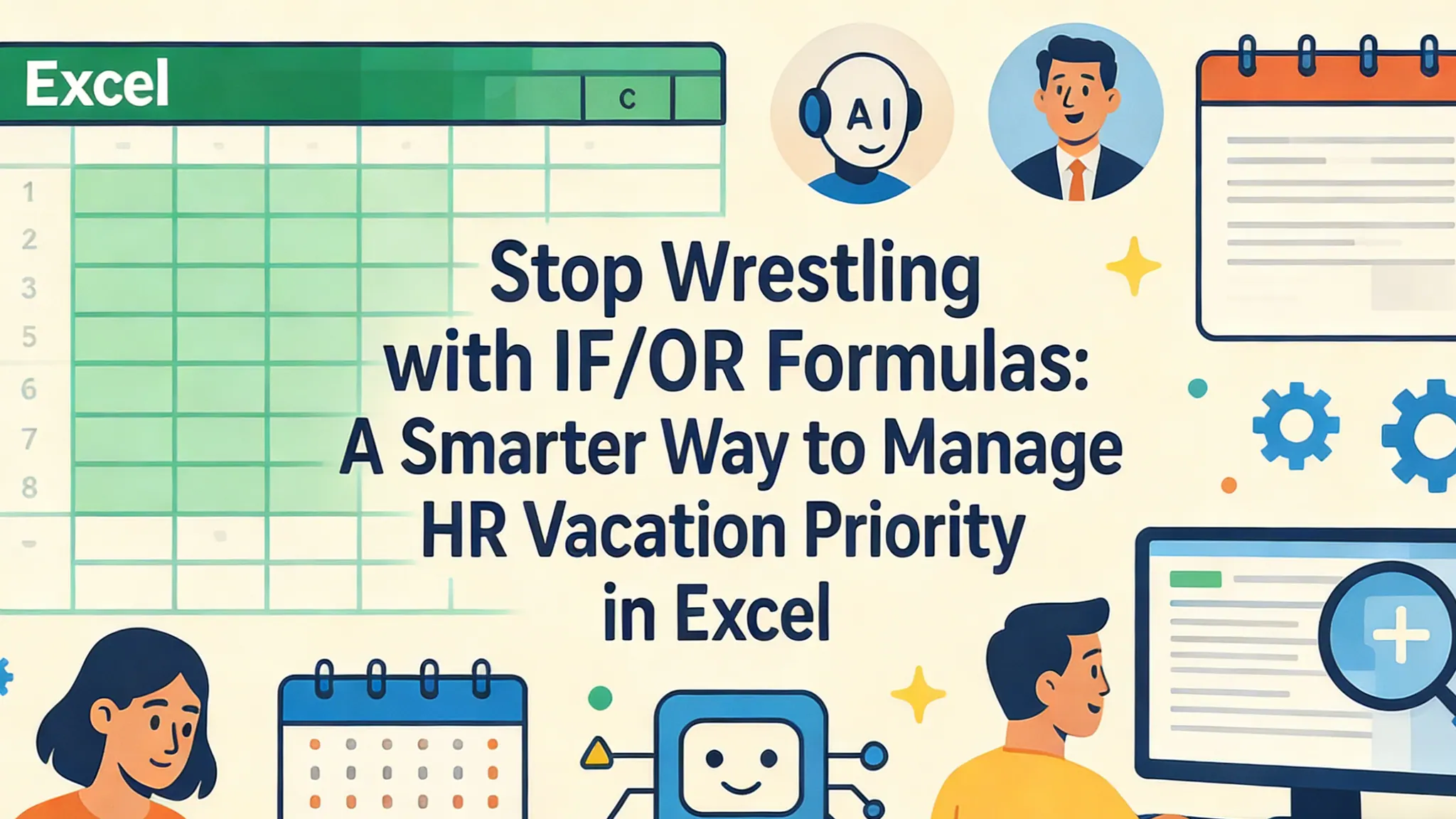 Arrêtez de lutter avec les formules SI/OU : Une méthode plus intelligente pour gérer les priorités de congés RH dans Excel