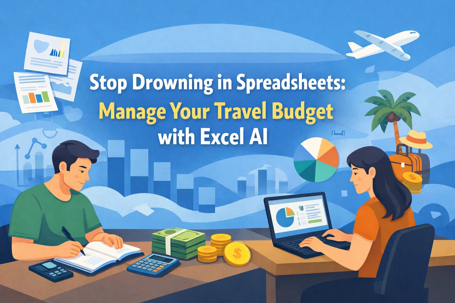 Stop Drowning in Spreadsheets: Manage Your Travel Budget with Excel AI