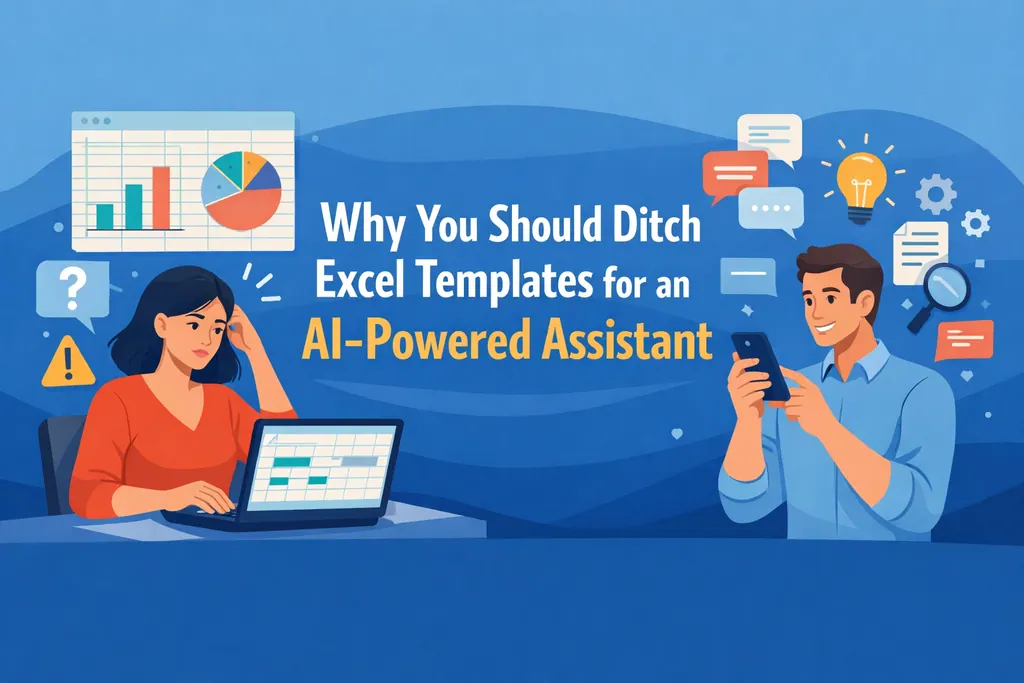 Why You Should Ditch Excel Templates for an AI-Powered Assistant
