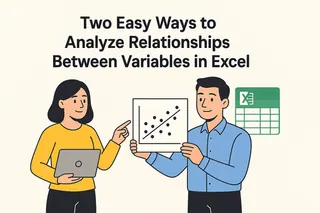 Deux façons simples d'analyser les relations entre variables dans Excel