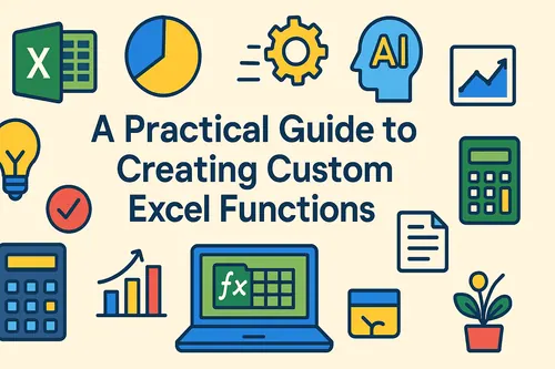 사용자 정의 Excel 함수 만들기 실용 가이드
