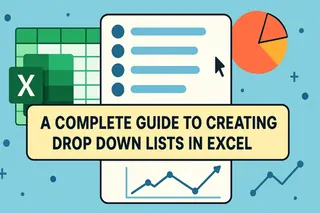 Excel 드롭다운 목록 만들기 완벽 가이드