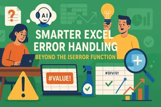 Manejo más inteligente de errores en Excel: más allá de la función ESERROR